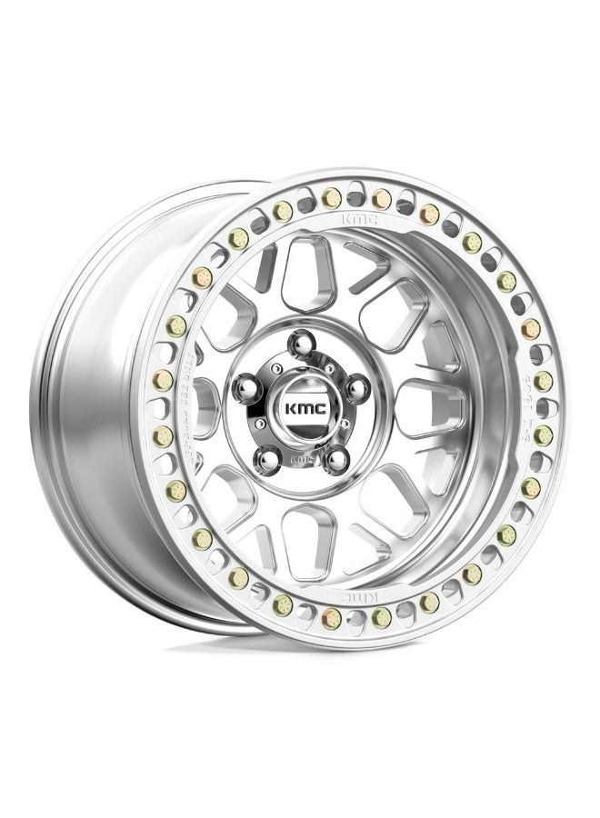 كي ام سي KM235 (بيدلوك) جرينيد كراول 17×9 6×139.7 ET-38 CB108.1 مشطوف / ماكينة - Image 1